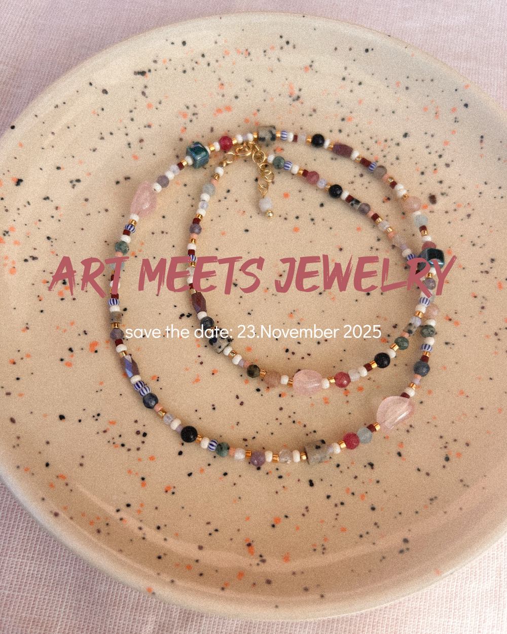 ART MEETS JEWELRY - Kreativevent/ Keramik bemalen und Schmuck gestalten