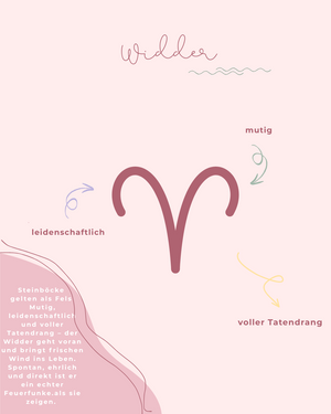 Halskette - Sternzeichen