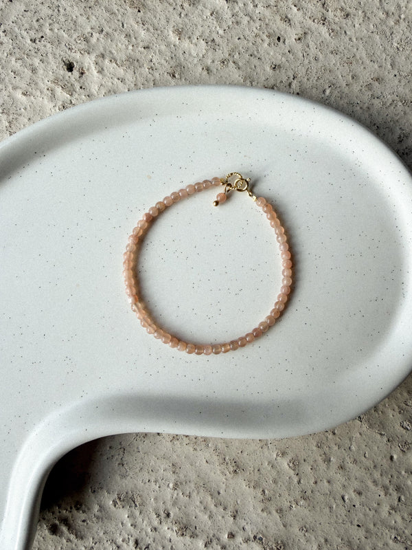 Heilsteinarmband / Sonnenstein - Elora