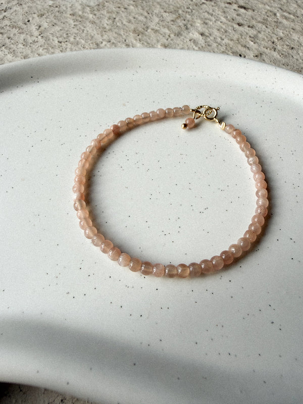 Heilsteinarmband / Sonnenstein - Elora