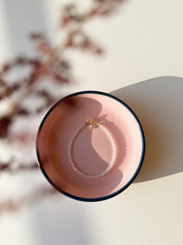 Kristallperlenarmband - Thea