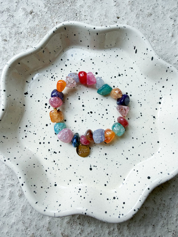 Natursteinarmband - Elfie
