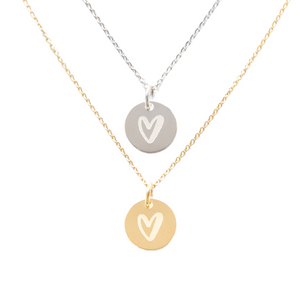 Gravurkette „Herz“ – Dein Symbol für Liebe & Selbstfürsorge
