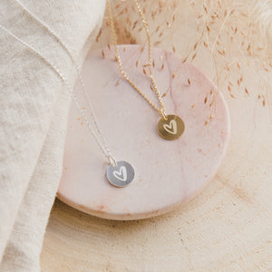 Gravurkette „Herz“ – Dein Symbol für Liebe & Selbstfürsorge
