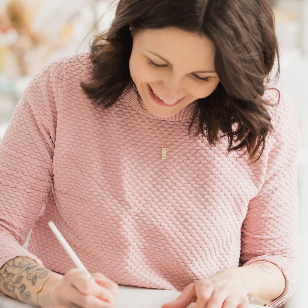 Gravurkette „take care of yourself“ – Deine tägliche Erinnerung an Selbstfürsorge