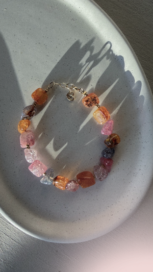 Natursteinarmband - Rosalia